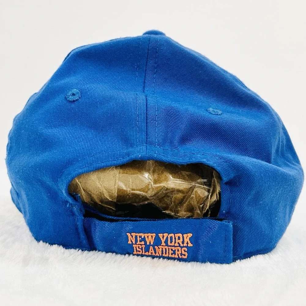 Fanatics New York Islanders Team Logo Hat Cap Adjustable‎ Strapback Blue NHL